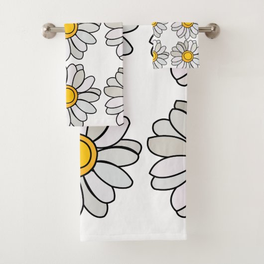 Daisy Flower Daisy Bad Handdoek (Insitu)