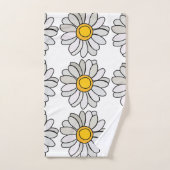 Daisy Flower Daisy Bad Handdoek (Handdoek)