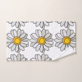 Daisy Flower Daisy Bad Handdoek (Handdoek)