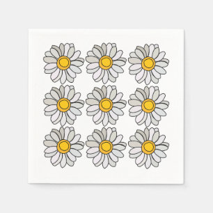 Daisy Flower Daisy Party Servet