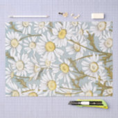 Daisy Flower  Decoupage Blauw Tissuepapier (Craft)