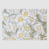 Daisy Flower  Decoupage Blauw Tissuepapier (Voorkant)