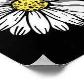 Daisy Flower Design Poster (Hoek)