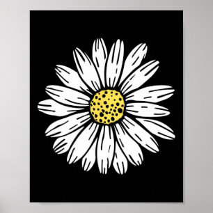 Daisy Flower Design Poster