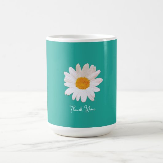 Daisy Flower Dream– Summer Botanical Cozy Koffiemok (Center)