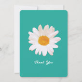 Daisy Flower Dream – Summer Botanical Thank You Feestdagenkaart (Voorkant)