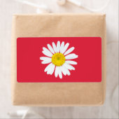 Daisy flower etiket (Insitu)