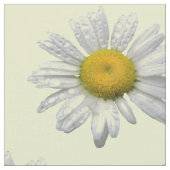 Daisy Flower Fabric Stof (Close Up)