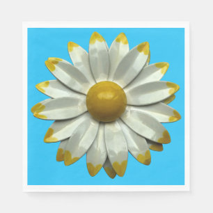 Daisy Flower - Floral Spring Summer Garden Wedding Servet