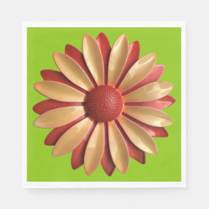 Daisy Flower - Floral Spring Summer Garden Wedding Servet