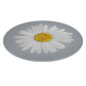 Daisy Flower for niece Art Customize Background Snijplank (Hoek)