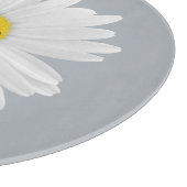 Daisy Flower for niece Art Customize Background Snijplank (Hoek)