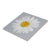 Daisy Flower for niece Art Customize Background Tegeltje (Zijkant)
