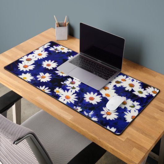 Daisy Flower Garden Art Desk Mat Pad (Kantoor 2)