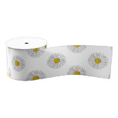 Daisy Flower Hand Grosgrain Lint (Spoel)