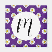 Daisy Flower Hand Magneet (Voorkant)