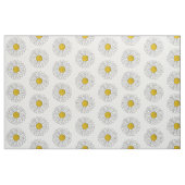 Daisy Flower Hand Stof (Fat Quarter)