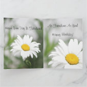 Daisy Flower in full-bloom Kaart (Binnen)