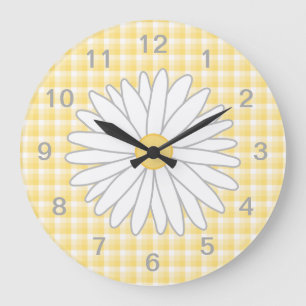 Daisy Flower in Yellow and White. Grote Klok