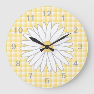 Daisy Flower in Yellow and White. Grote Klok