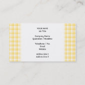 Daisy Flower in Yellow and White. Visitekaartje (Achterkant)