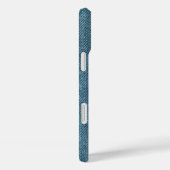 Daisy Flower Inner Peace Symbol - Denim Jeans Case-Mate iPhone Case (Achterkant / Rechts)