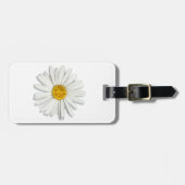 Daisy Flower Inner Peace Symbol Sign Love Hippie Bagagelabel (Voorkant horizontaal)