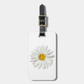 Daisy Flower Inner Peace Symbol Sign Love Hippie Bagagelabel (Voorkant verticaal)