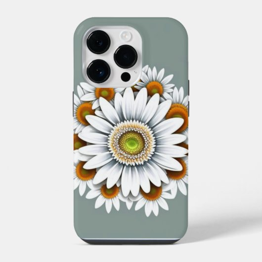 Daisy Flower iPhone Hoesje (Achterkant)
