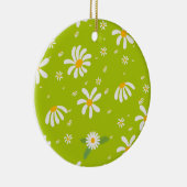 Daisy flower keramisch ornament (Rechts)