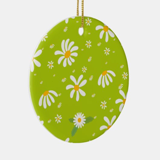 Daisy flower keramisch ornament (Rechts)