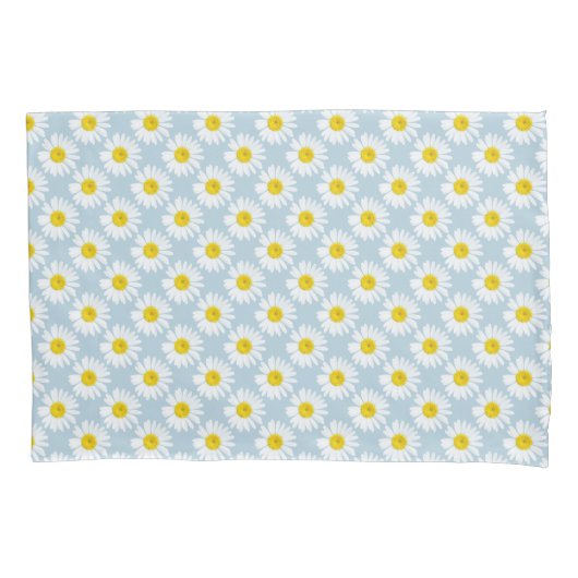 Daisy flower kussensloop (Voorkant-Links)