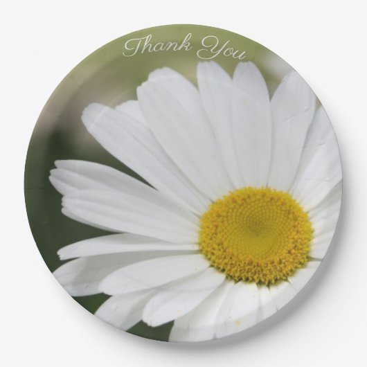 Daisy Flower Large Paper Bord (Voorkant)