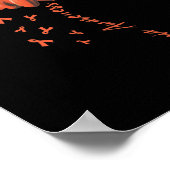 Daisy Flower Leukemia Awareness Gifts  Poster (Hoek)