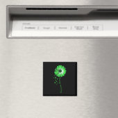 Daisy Flower Leverkanker Awareness Gifts Magneet (Insitu (Vaatwasser))