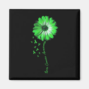 Daisy Flower Leverkanker Awareness Gifts Magneet