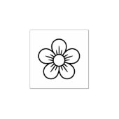 Daisy Flower Loyalty krijgt één gratis Kaart Rubberstempel (Afrduk)