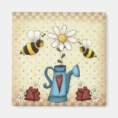 Daisy Flower Magnet (Voorkant)