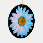 Daisy Flower met White Petals Keramisch Ornament (Rechts)