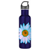 Daisy Flower met White Petals Waterfles (Voorkant)
