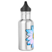 Daisy Flower met White Petals Waterfles (Links)