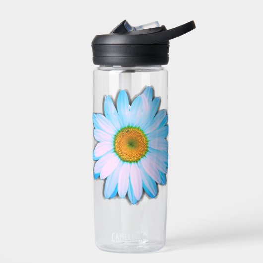 Daisy Flower met White Petals Waterfles (Links)