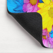 Daisy Flower Mix Mousepad Muismat (Hoek)