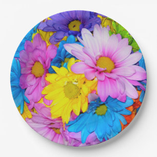 Daisy Flower Mix Paper-Borden Papieren Bordje