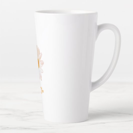 Daisy Flower Mug – Summer Botanical Cozy Latte Mok (Rechts)