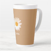 Daisy Flower Mug – Summer Botanical Cozy Latte Mok (Rechterhoek)