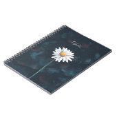 Daisy Flower Notitieboek – Floral Illustration Des (Linkerzijde)