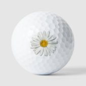Daisy Flower of Inner Peace Symbol Sign - Hippie Golfballen (Voorkant)