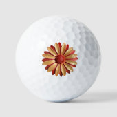  Daisy Flower of uw Logo Vrouwelijke Bloemen Golfballen (Voorkant)