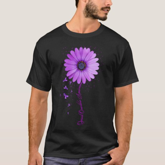 Daisy Flower Opioid Overdosering Bewustheid Gifts_ T-shirt (Voorkant)